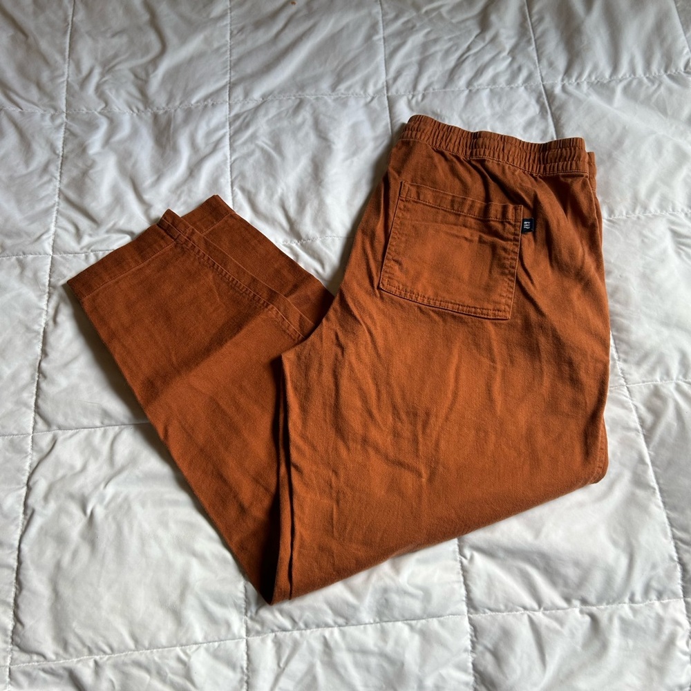 GAP Women's Casual Pant in Deep Rust Orange